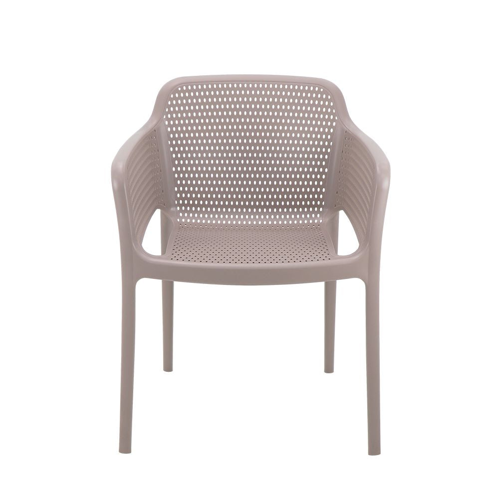 Silla con Brazos Gabriela, Taupe