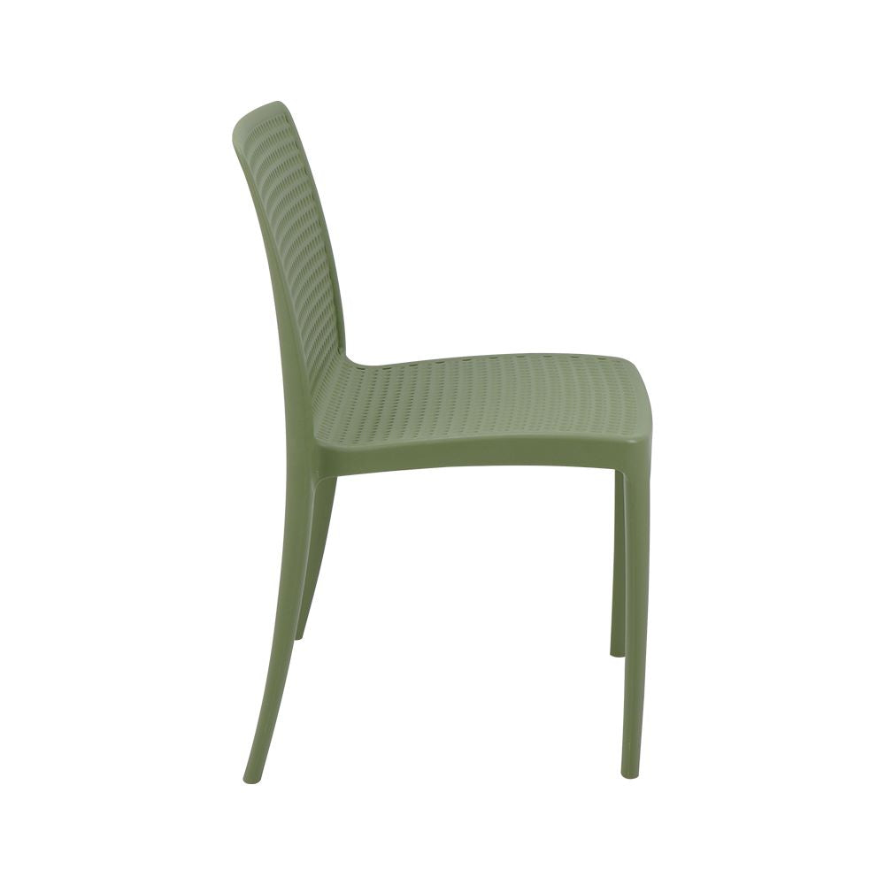 Silla sin Brazos Isabelle, Verde Oliva