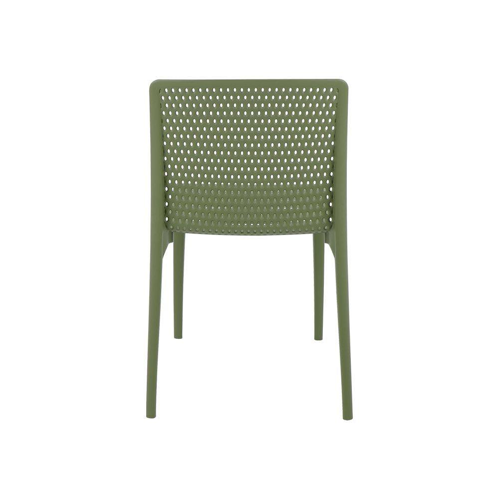 Silla sin Brazos Isabelle, Verde Oliva