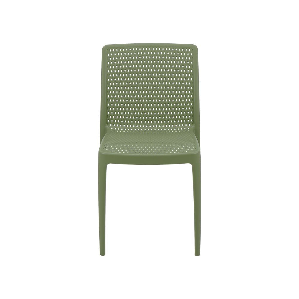 Silla sin Brazos Isabelle, Verde Oliva