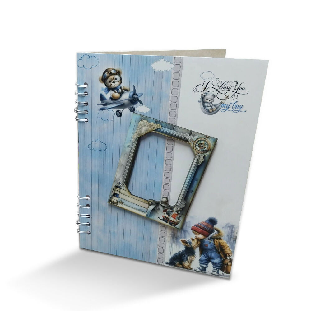 album niño 01 oso f blanco