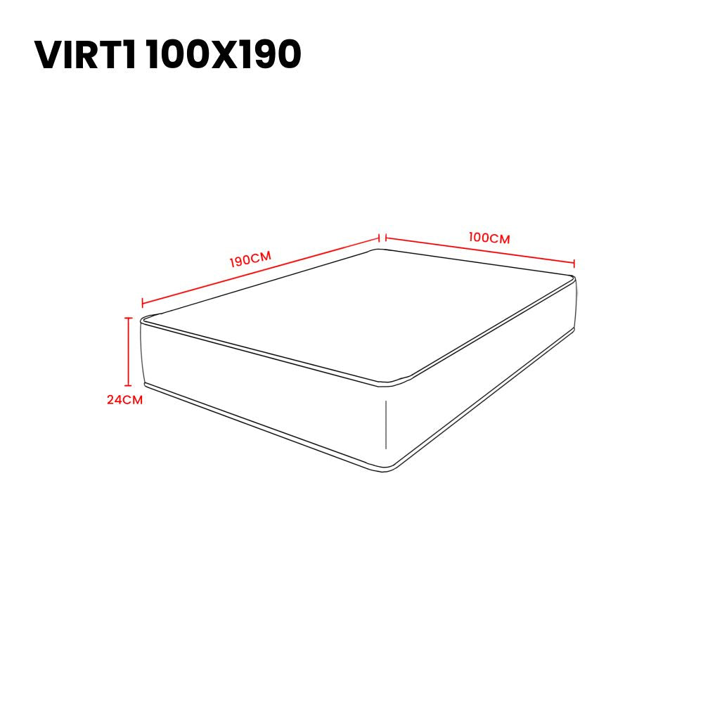 Combo para Habitación Gao, Incluye Colchón y Protector
