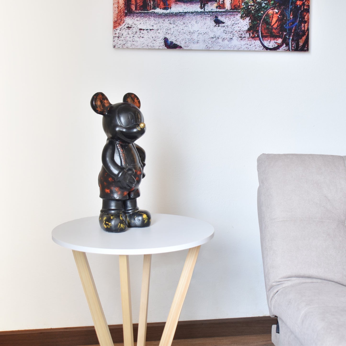 Porcelana Mickey Mouse Negro