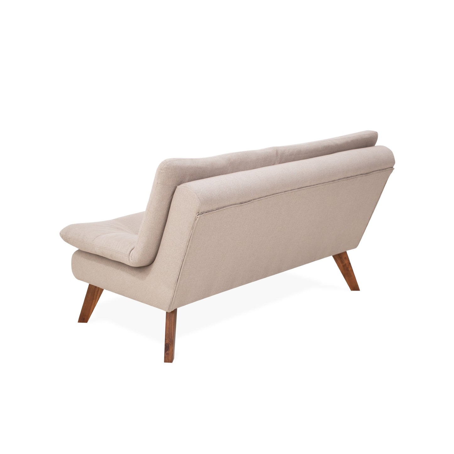 Sala Toulouse 2 Poltronas Tela Beige con Mesa Centro