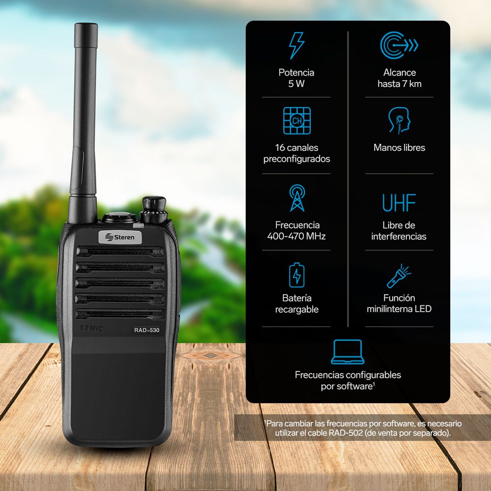 Radio Intercomunicador Profesional 7w