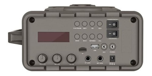 Amplificador 350w Bluetooth Recargable - Steren Amp022bt