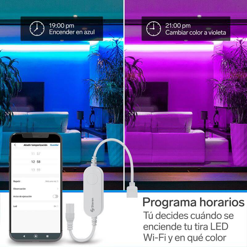 Controlador Wifi De Tira Led Rgb