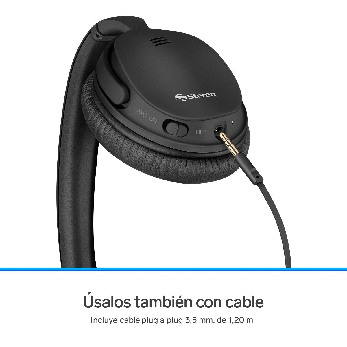 Audífonos Bluetooth con cancelación de ruido