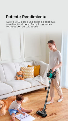 Aspiradora Inalámbrica Eureka Vertical Mano Hogar 0.5l 135aw