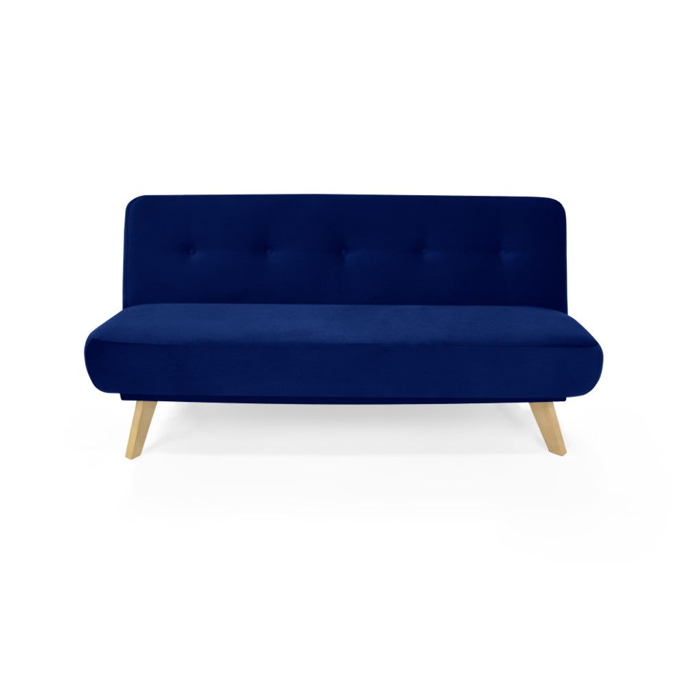 Sofa Cama Charlotte 3P Tela Azul