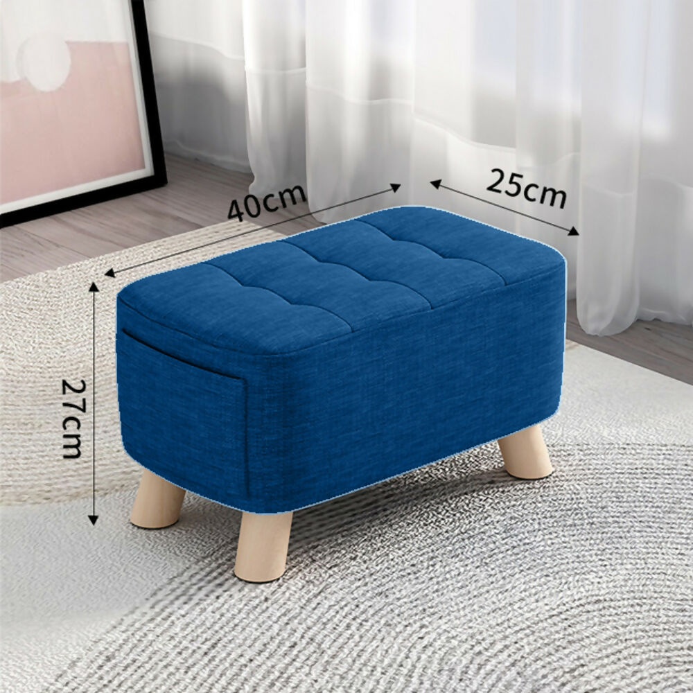 posa pie rectangular con bolsill