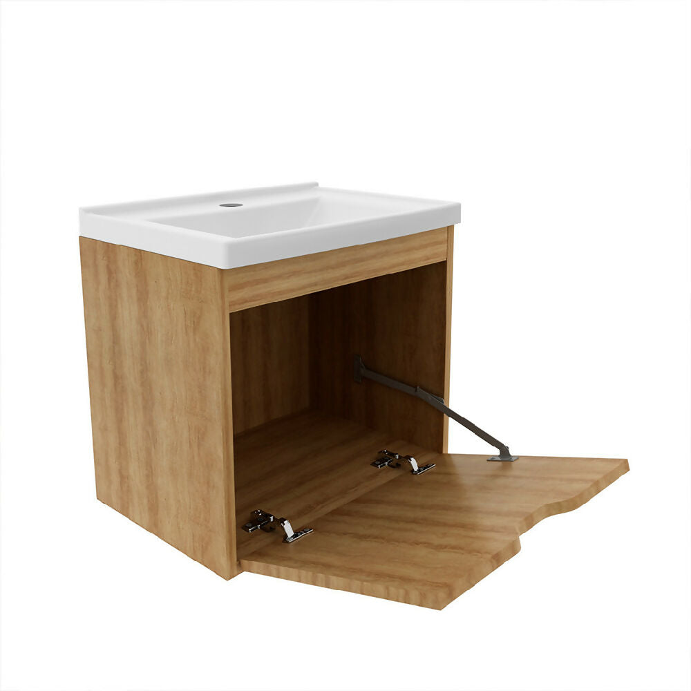 Mueble De Baño Con Lavamanos Graz Almendra - 5