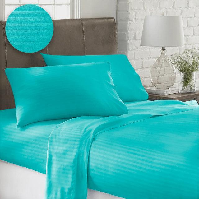 Sabanas Microtex Myhs Turquesa King - VIRTUAL MUEBLES