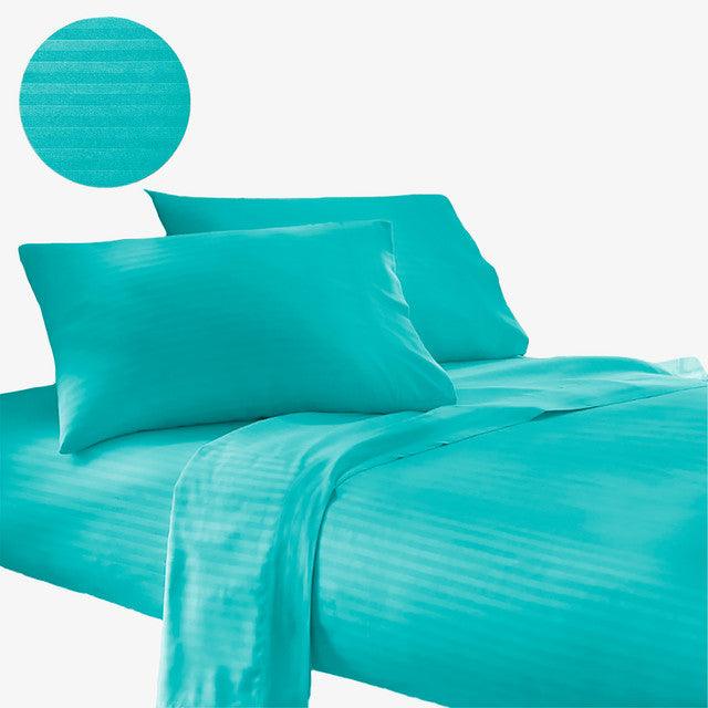 Sabanas Microtex Myhs Turquesa Queen - VIRTUAL MUEBLES