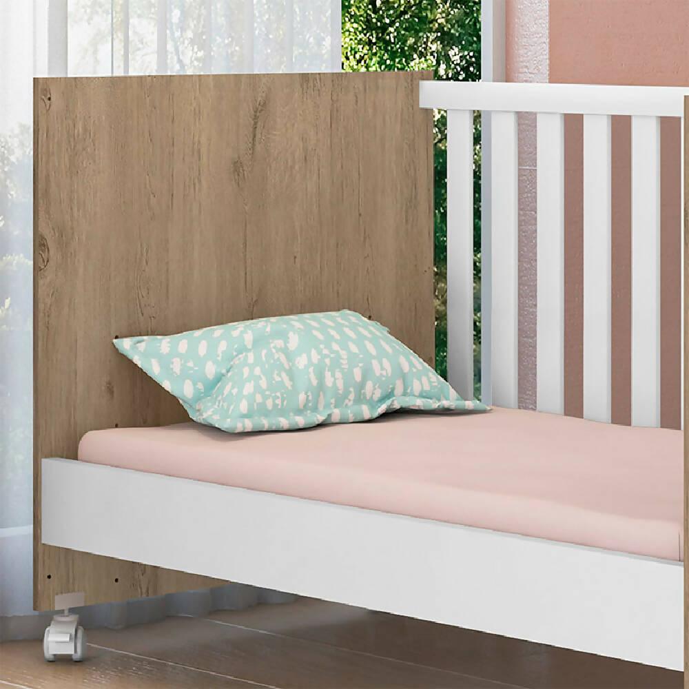 Cuna Natal Blanco/Miel - VIRTUAL MUEBLES
