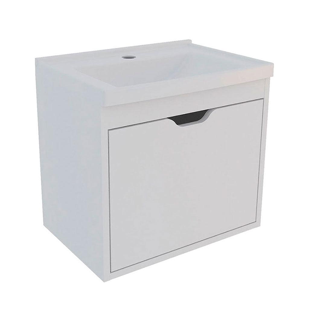 Mueble de baño con lavamanos graz blanco - VIRTUAL MUEBLES