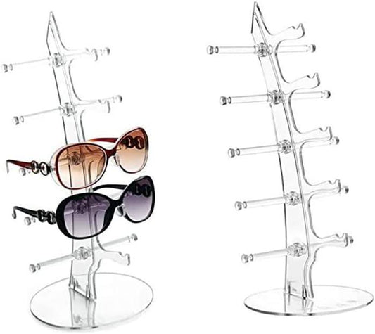 Paquete de 2 soportes para lentes de sol, soporte de exhibición para gafas, - VIRTUAL MUEBLES