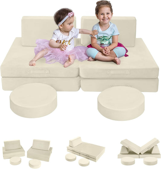 MeMoreCool Sofá para niños, sofá de juegos para niños, sofá para niños, sofá