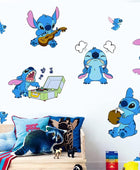 Lilo and Stitch Calcomanías de pared de dibujos animados de Disney calcomanías - VIRTUAL MUEBLES