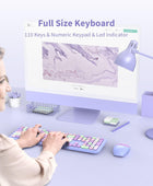 Combo de teclado y mouse inalámbricos, 2.4 GHz, juego de mouse de teclado