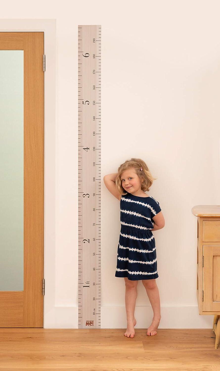 Measure Me! Tabla de altura de crecimiento enrollable para niños y niños - VIRTUAL MUEBLES