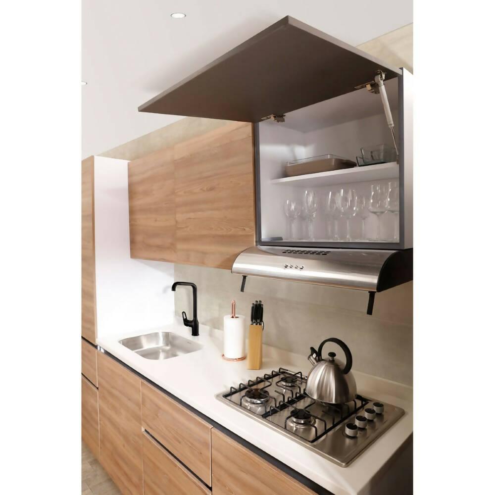 Grifería Lavaplatos Corona Monocontrol Koral Mate Black - VIRTUAL MUEBLES