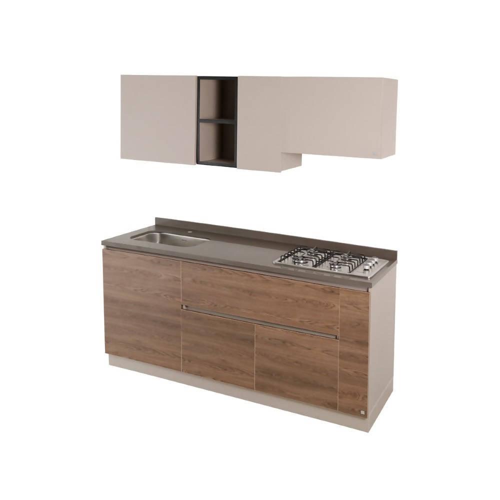 Cocina Corona Savona 1.80 Izquierda - VIRTUAL MUEBLES