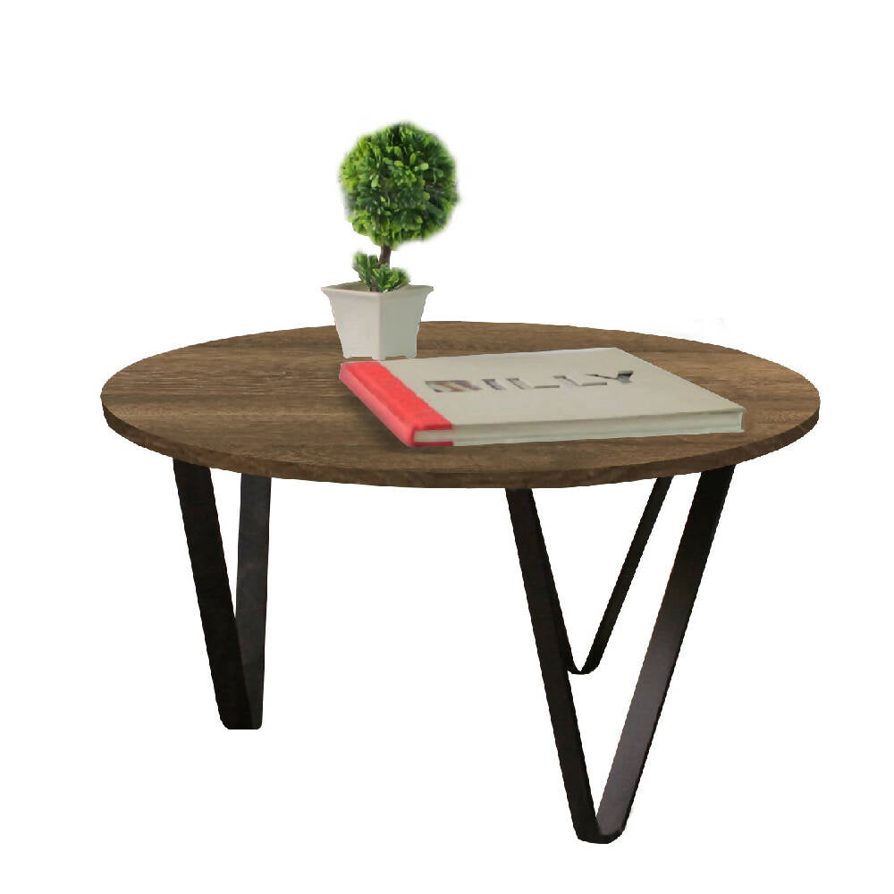 Mesa De Centro Redonda Victory (36x60x60) Amaretto