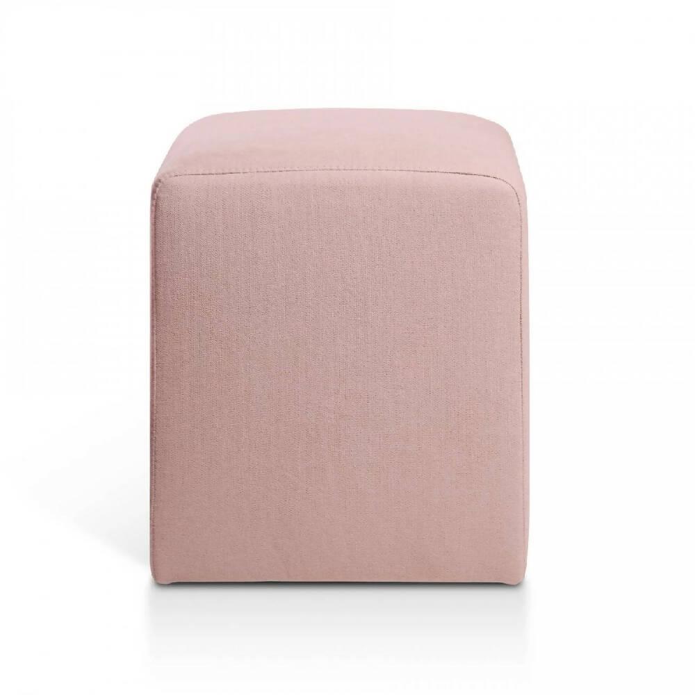 Puff Butaco Auxiliar Individual Rosa - VIRTUAL MUEBLES