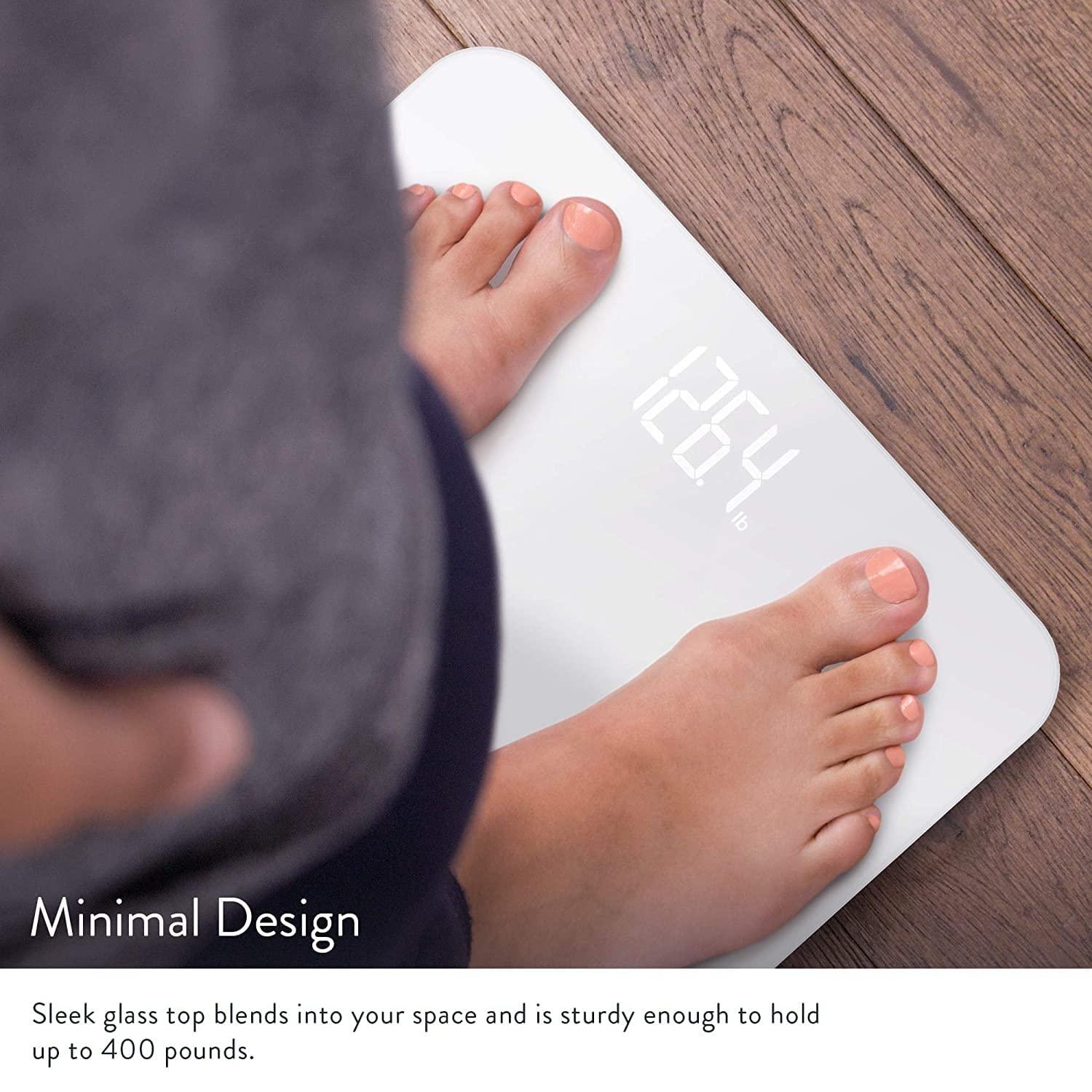 iHome Báscula digital de baño iHome báscula de peso corporal de alta precisión - VIRTUAL MUEBLES