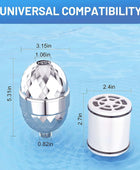 Filtro de ducha de 20 etapas con 2 cartuchos reemplazables, filtro de agua de - VIRTUAL MUEBLES