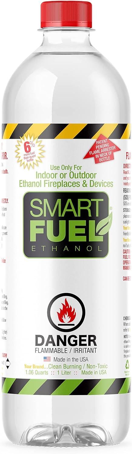 SMART FUEL Paquete de 6 litros de combustible, para interior y exterior, - VIRTUAL MUEBLES