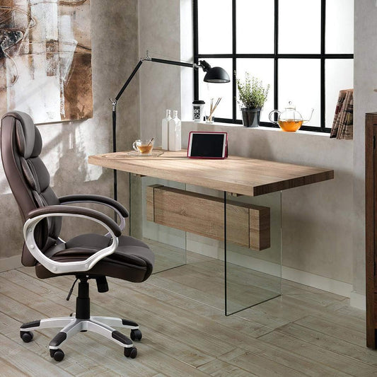 Homall Silla de oficina con respaldo alto, silla de escritorio ergonómica, de