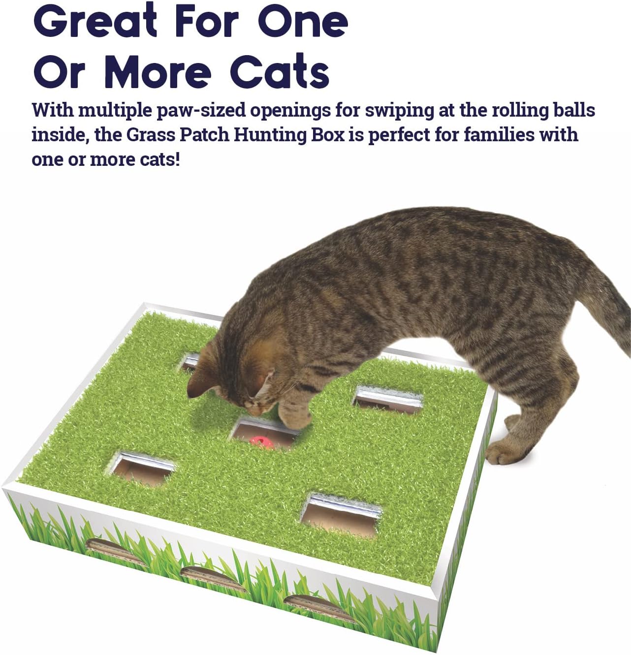 Petstages. Rascador de cartón para gatos, sofá y lugar de juegos.