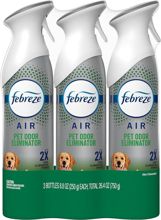 Febreze Ambientador en aerosol eliminador de olores de mascotas resistente para - VIRTUAL MUEBLES
