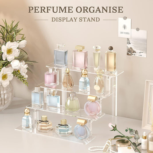 Organizador de perfumes, organizador de soporte de perfume para tocador, - VIRTUAL MUEBLES