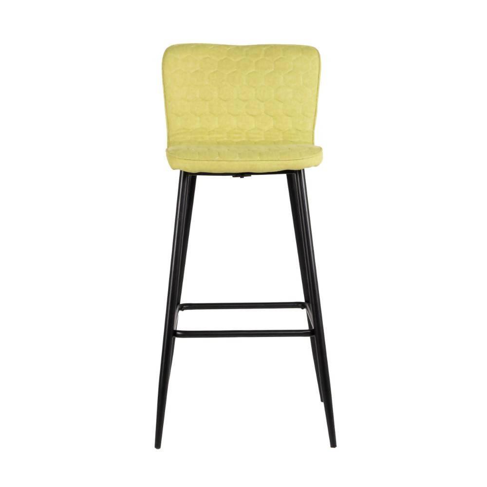 Silla Bar Alta Denny Verde - VIRTUAL MUEBLES