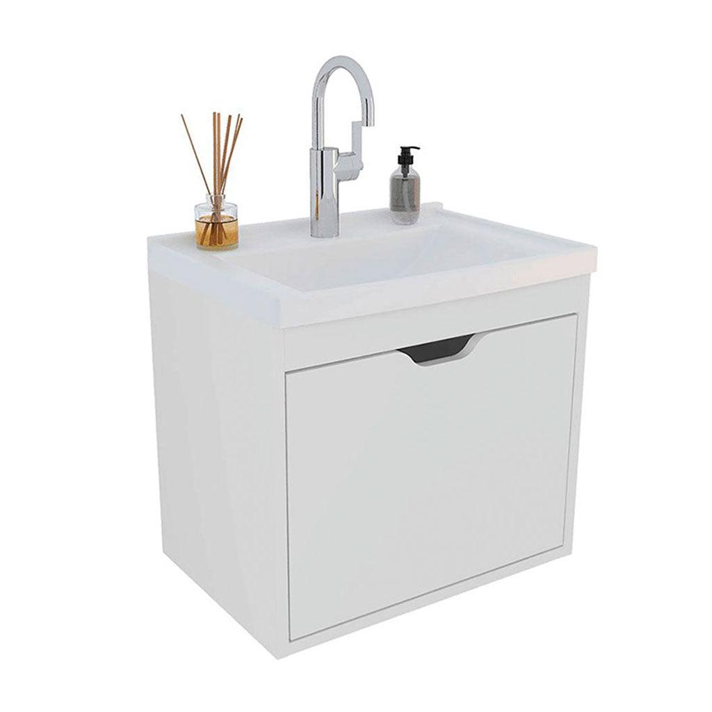 Mueble de baño con lavamanos graz blanco - VIRTUAL MUEBLES