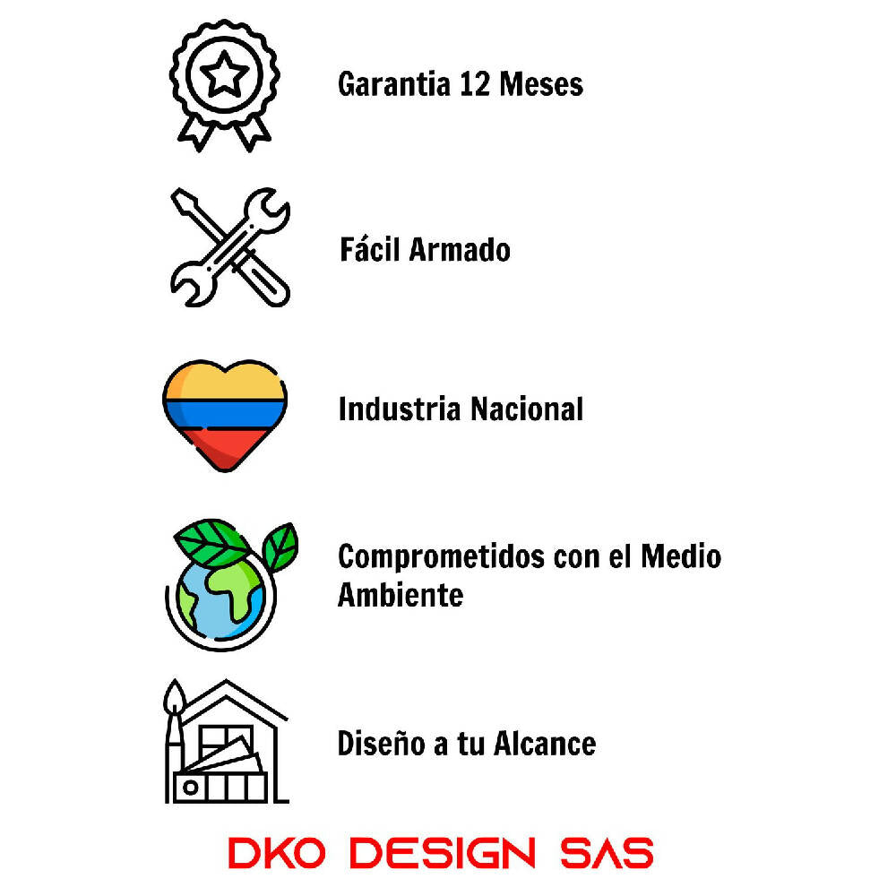 Mesa De Centro Neusa DKO Blanco