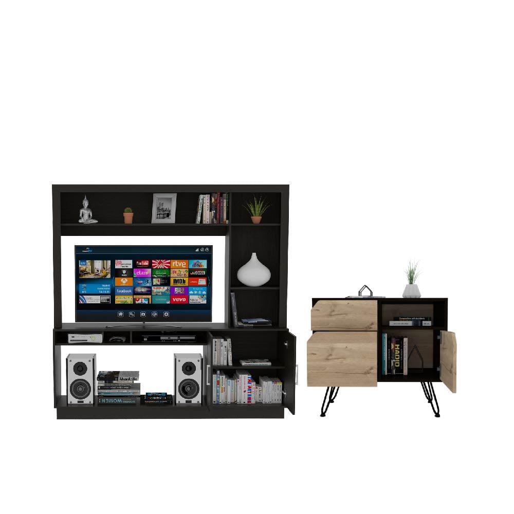 Combo para Sala Cumbal, incluye Mesa para TV y Archivador.
