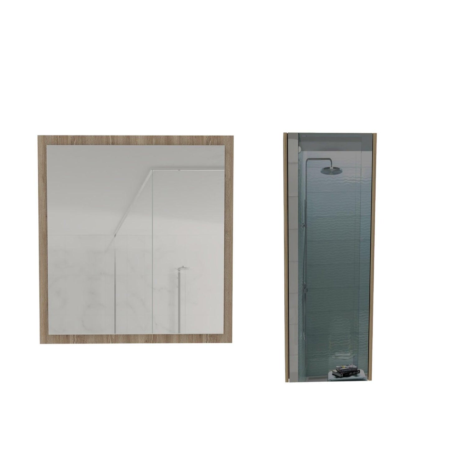 Combo para Baño Heracles, incluye Mueble Organizador y Gabinete.