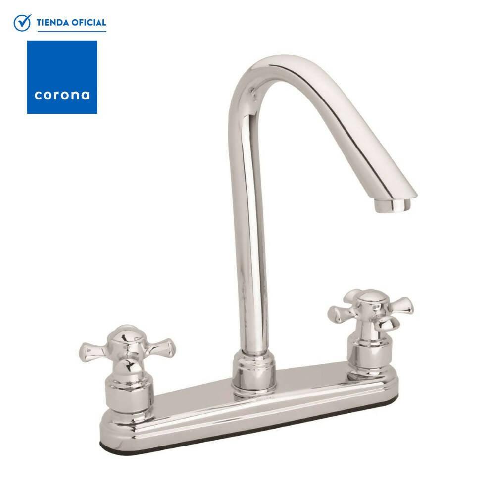 Grifería Grival Lavaplatos 8 Pulgadas Cruceta Balta - VIRTUAL MUEBLES