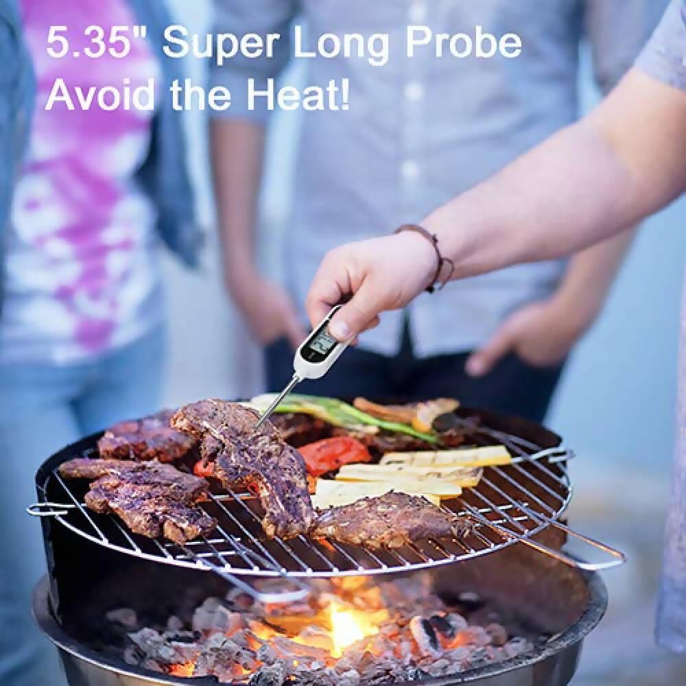 Termómetro Digital De Cocina Alimentos BBQ Carne Punzón Medidor Temperatura