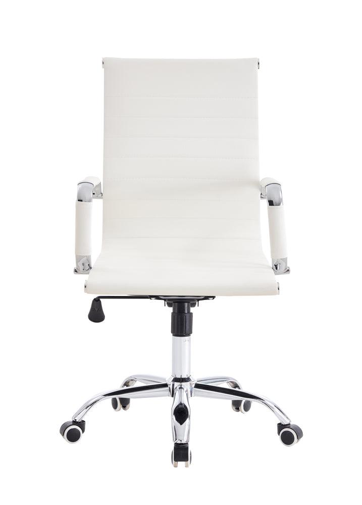 Combo de Oficina, Nieve, Incluye Escritorio y Silla de Escritorio, Blanco - VIRTUAL MUEBLES