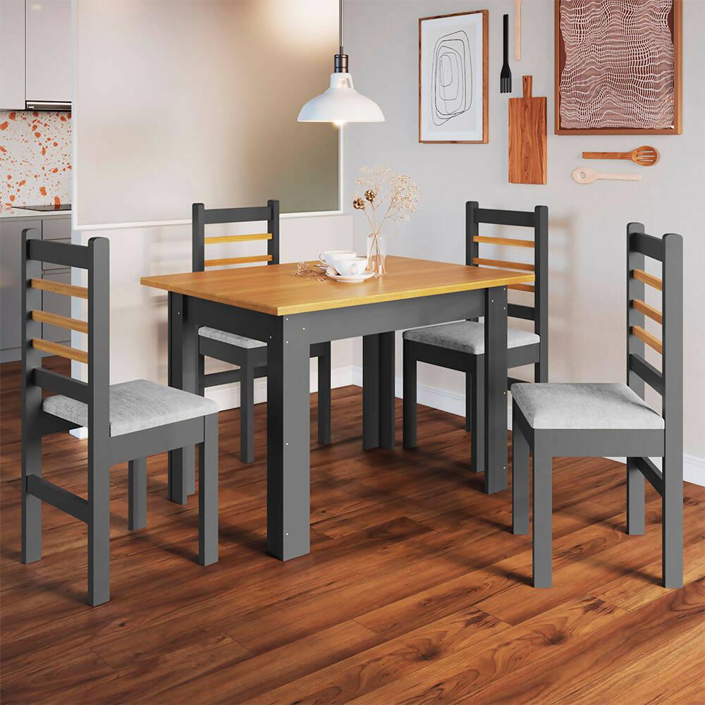 Comedor Ventura 4 Puestos - VIRTUAL MUEBLES