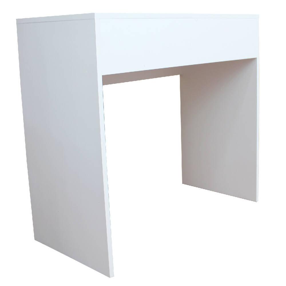 Combo Tocador Escritorio (76x80x40) Blanco + Silla Eames (83x46x51) Blanca