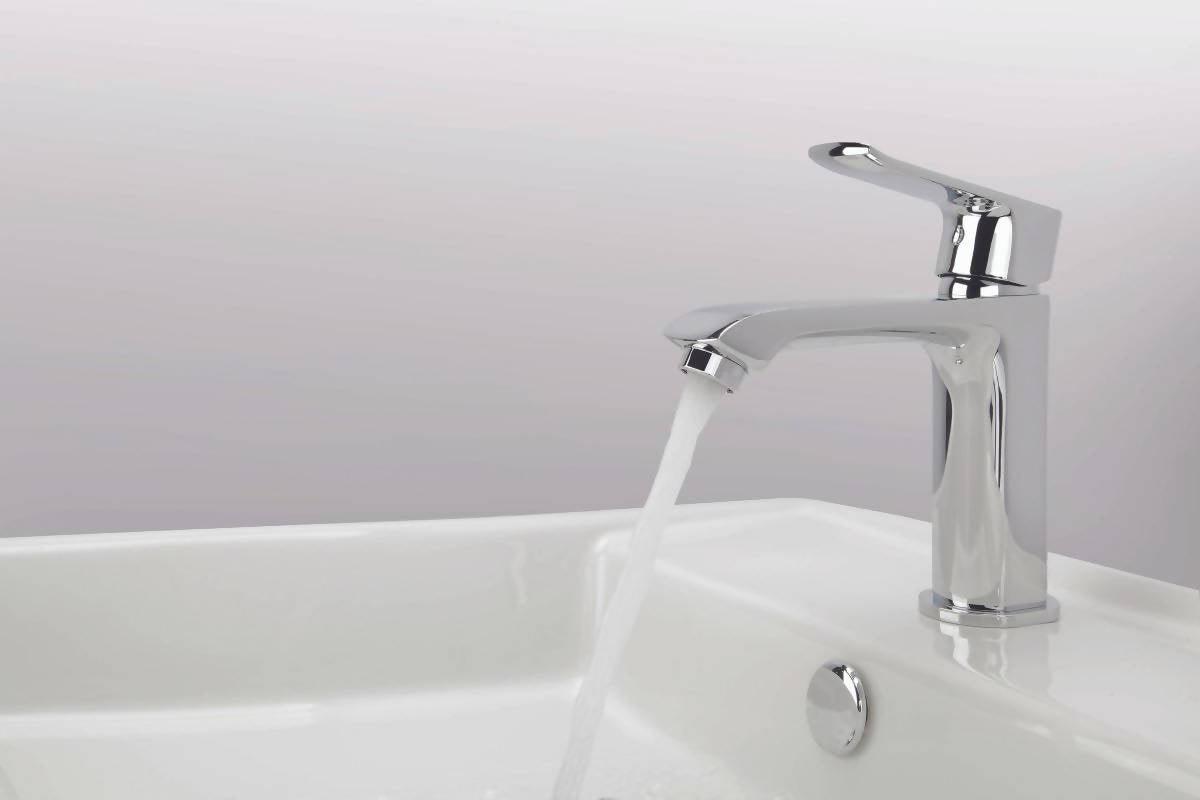 Grifería Lavamanos Corona Monocontrol Bajo Thames - VIRTUAL MUEBLES