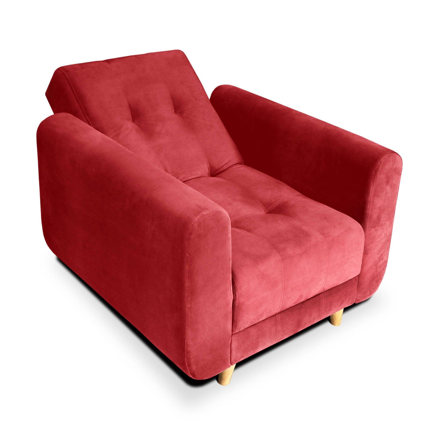 Silla Clic Clac Archer Tela Rojo - VIRTUAL MUEBLES