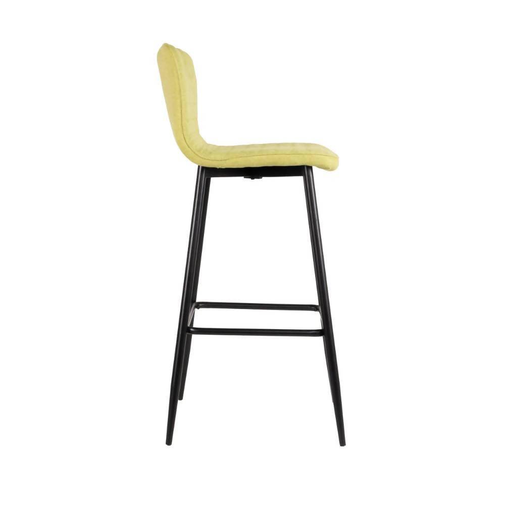 Silla Bar Alta Denny Verde - VIRTUAL MUEBLES