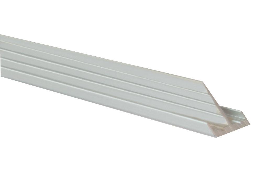 Perfil canto aluminio para tablero - VIRTUAL MUEBLES